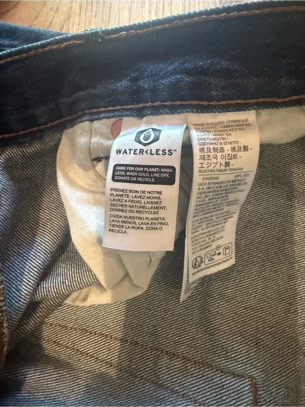 Levi's Classic Straight Jeans in Dark Blue